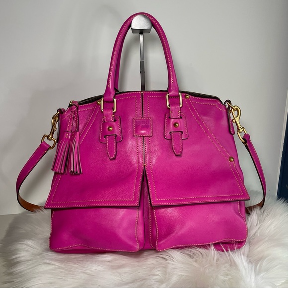 Dooney & Bourke violet Florentine Clayton - Picture 4 of 17